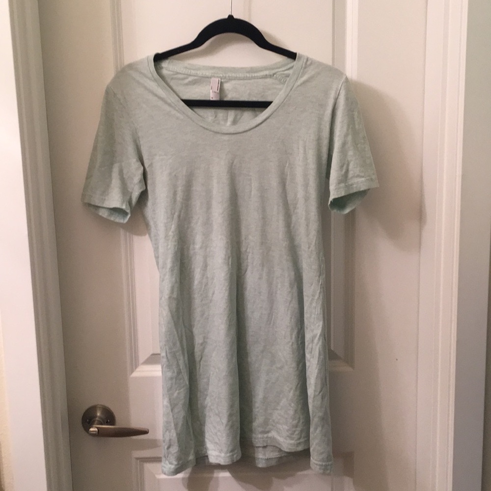 American apparel t shirt dress